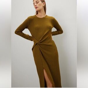 Tanya Taylor Elena ribbed dress
